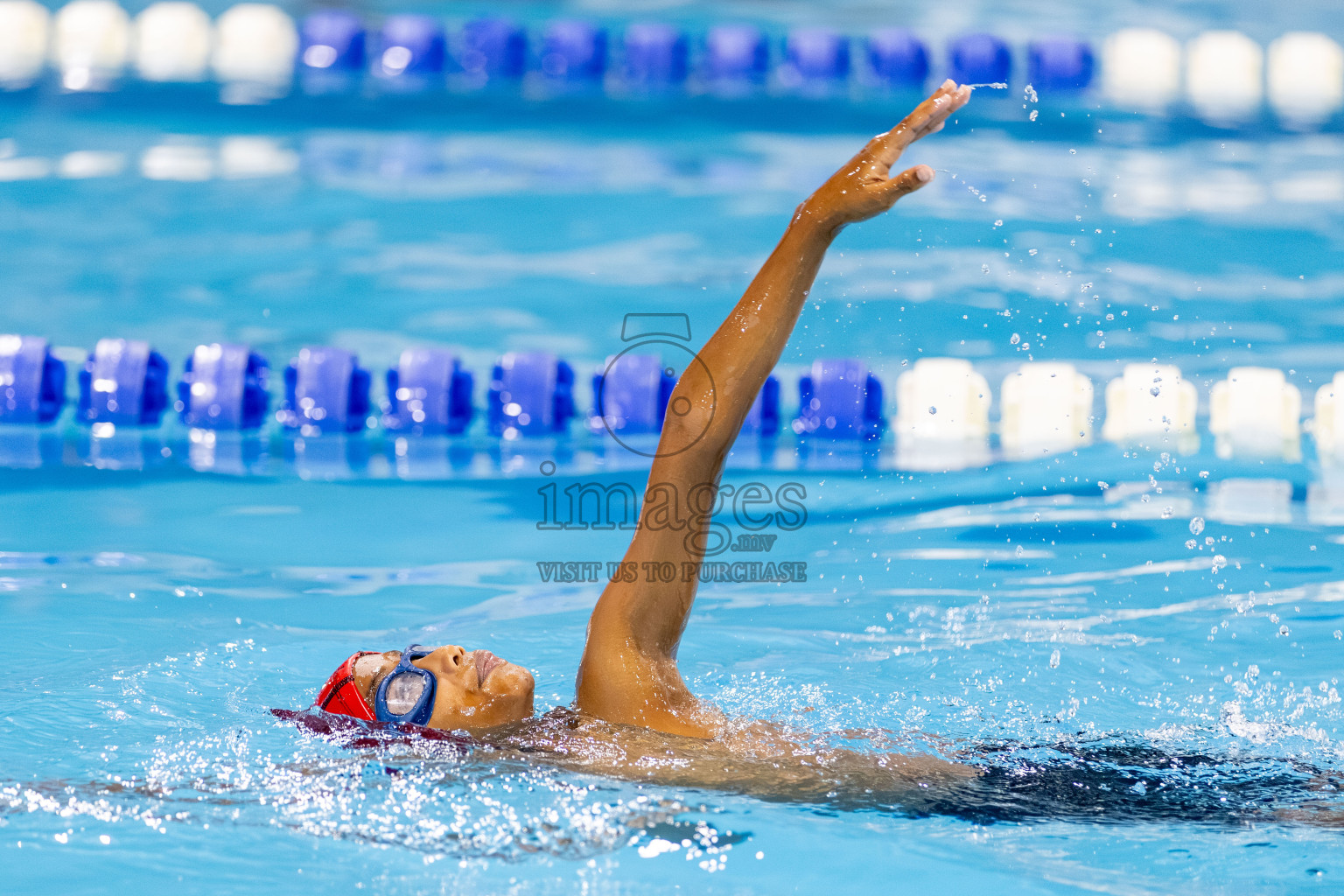Day 4 of BML 6th National Kids Swimming Kids Festival 2025 held in Hulhumale', Maldives on Thursday, 6th November 2024. Photos: Hassan Simah / images.mv