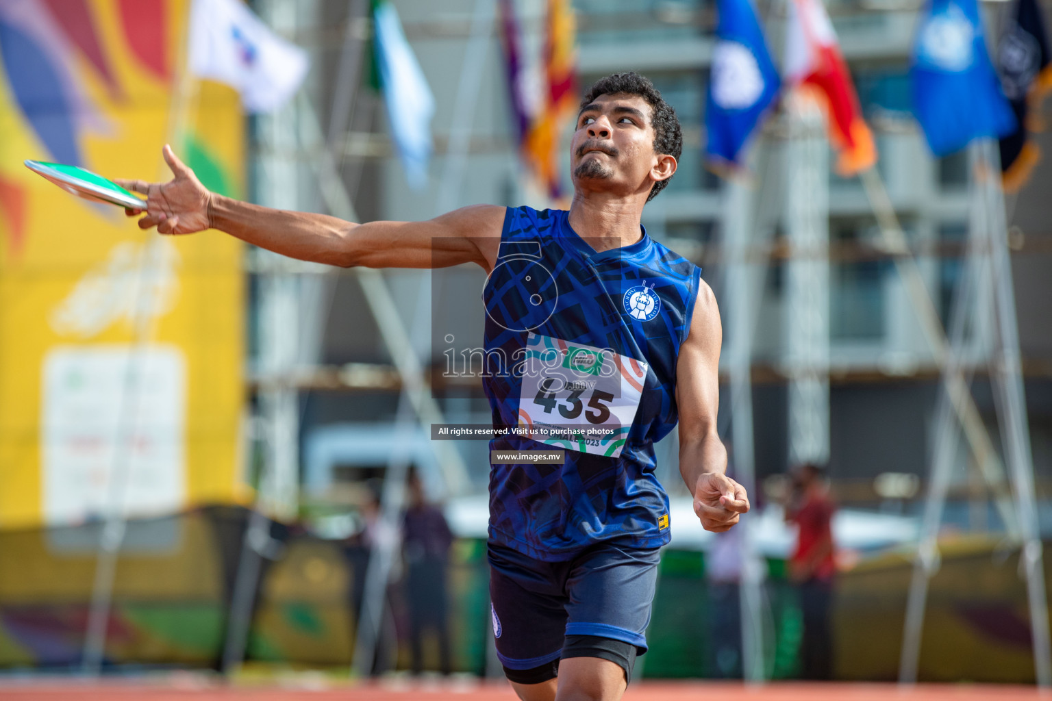 Day two of Inter School Athletics Championship 2023 was held at Hulhumale' Running Track at Hulhumale', Maldives on Sunday, 15th May 2023. Photos: Nausham Waheed / images.mv