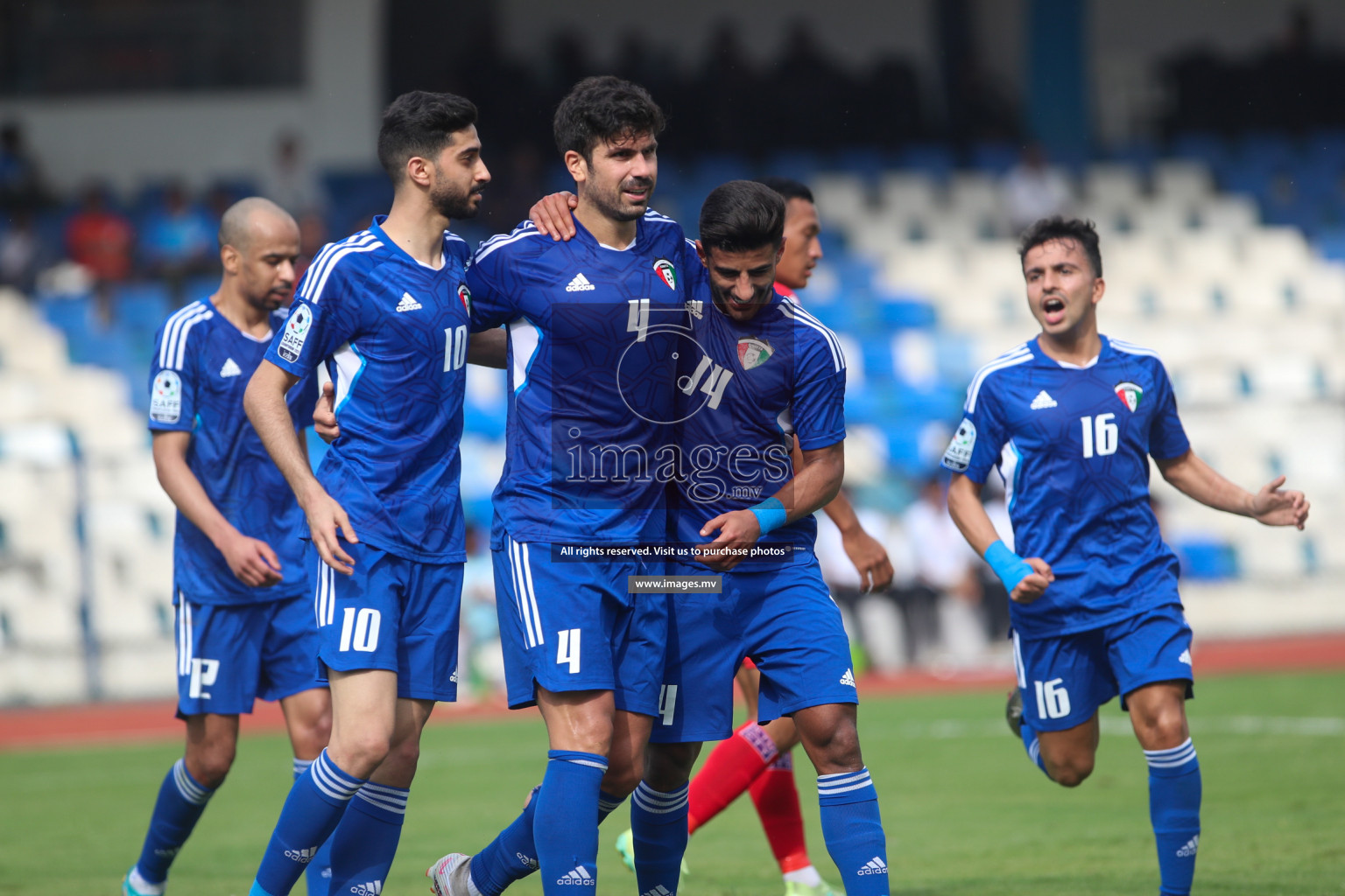 Kuwait vs Nepal in the opening match of SAFF Championship 2023 held in Sree Kanteerava Stadium, Bengaluru, India, on Wednesday, 21st June 2023. Photos: Nausham Waheed / images.mv