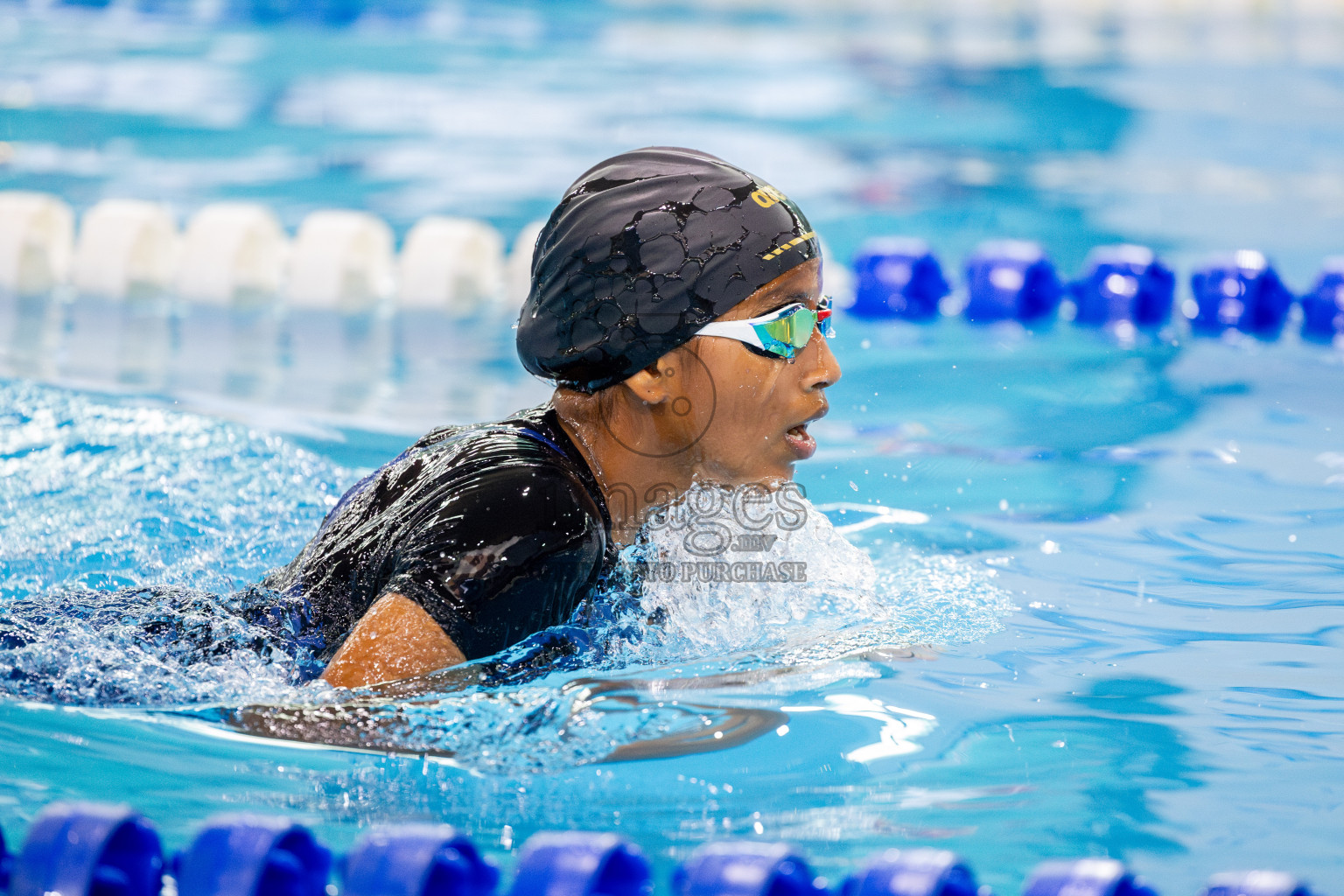Day 1 of BML 21st Interschool Swimming Competition 2025 was held in Hulhumale' Swimming Pool, Hulhumale', Maldives on Saturday, 11th October 2025. 
Photos: Ismail Thoriq / images.mv