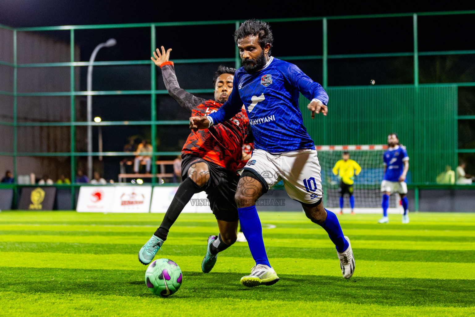 Falcons vs Banafsaa Kanmathi in Day 8 of BG Futsal Challenge 2024 was held on Tuesday, 19th March 2024, in Male', Maldives Photos: Nausham Waheed / images.mv