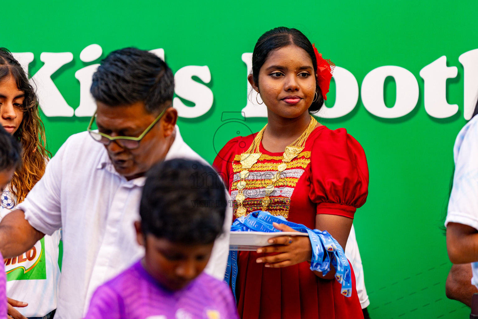 Day 2 of MILO Kids Football Fiesta was held at National Stadium in Male', Maldives on Saturday, 24th February 2024.