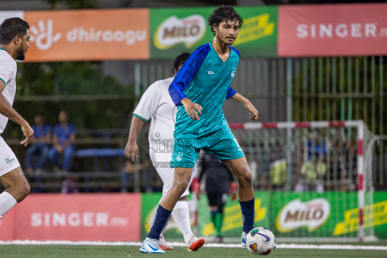 PO SC vs Hiyaa Club in Club Maldives Classic 2024 held in Rehendi Futsal Ground, Hulhumale', Maldives on Tuesday, 10th September 2024.
Photos: Ismail Thoriq / images.mv