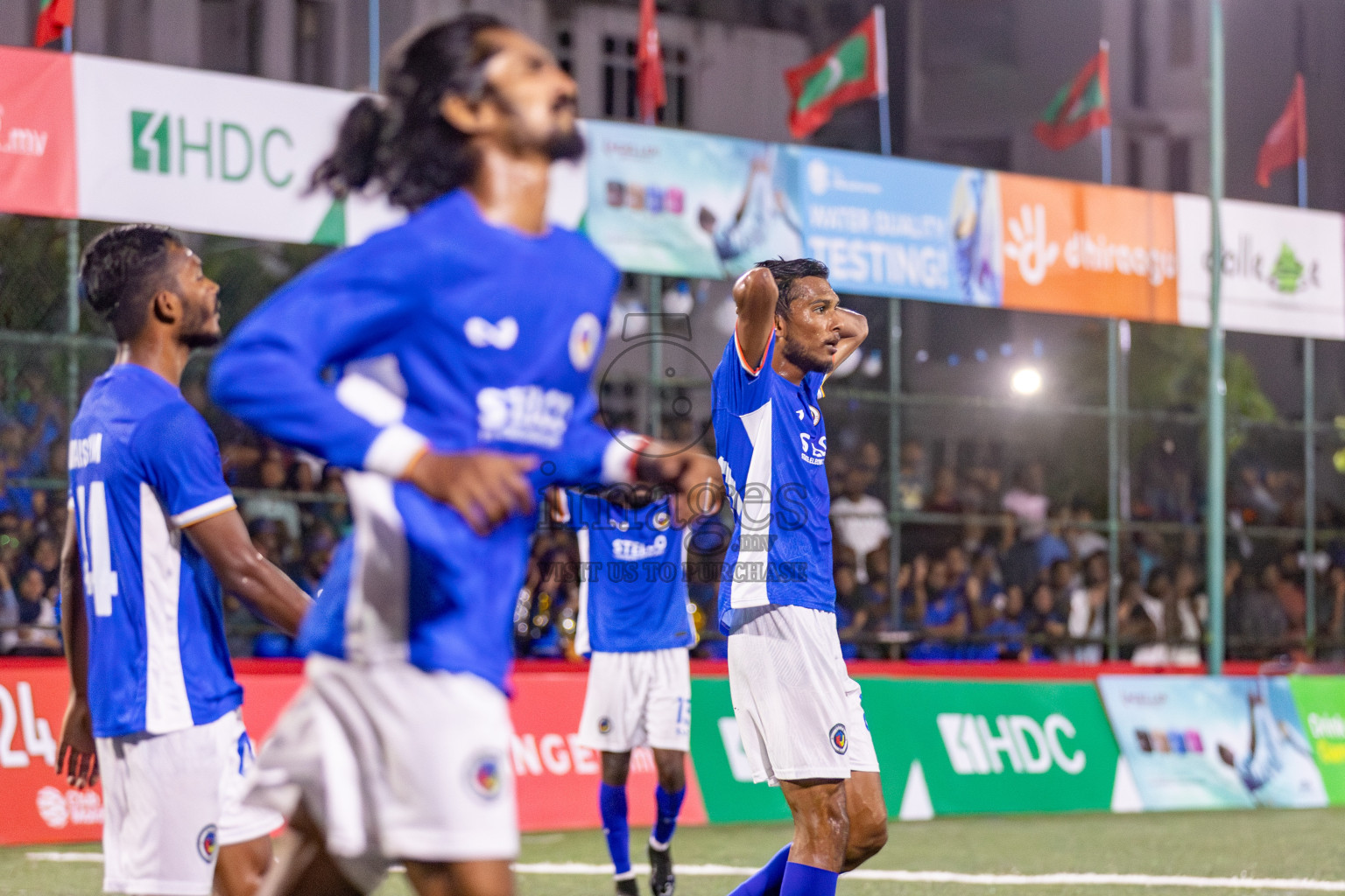 STELCO RC vs Customs RC in Club Maldives Cup 2024 held in Rehendi Futsal Ground, Hulhumale', Maldives on Tuesday, 24th September 2024. 
Photos: Hassan Simah / images.mv