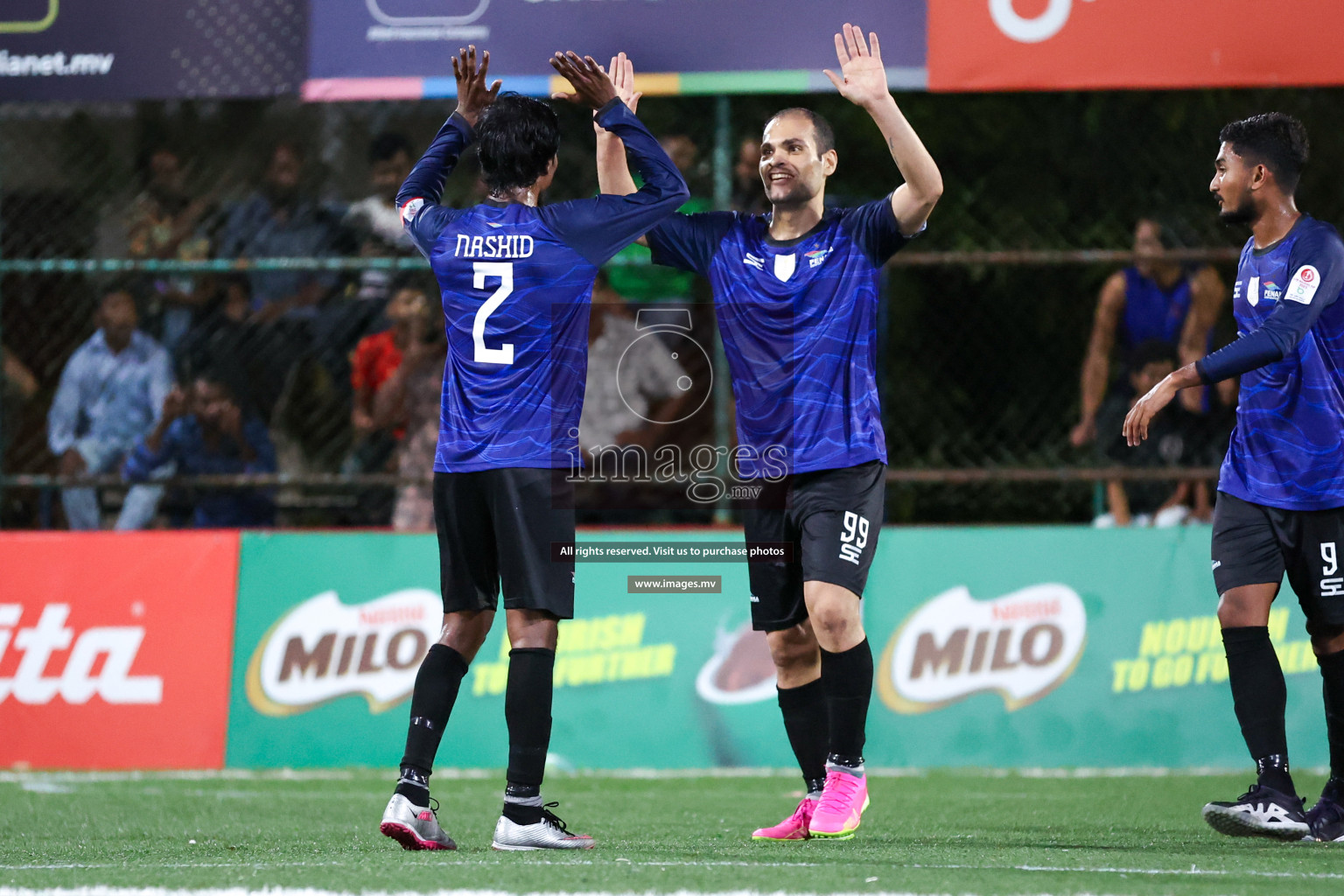 Team Fenaka vs Medianet in Club Maldives Cup 2023 held in Hulhumale, Maldives, on Sunday, 23rd July 2023 Photos: Nausham Waheed/ images.mv