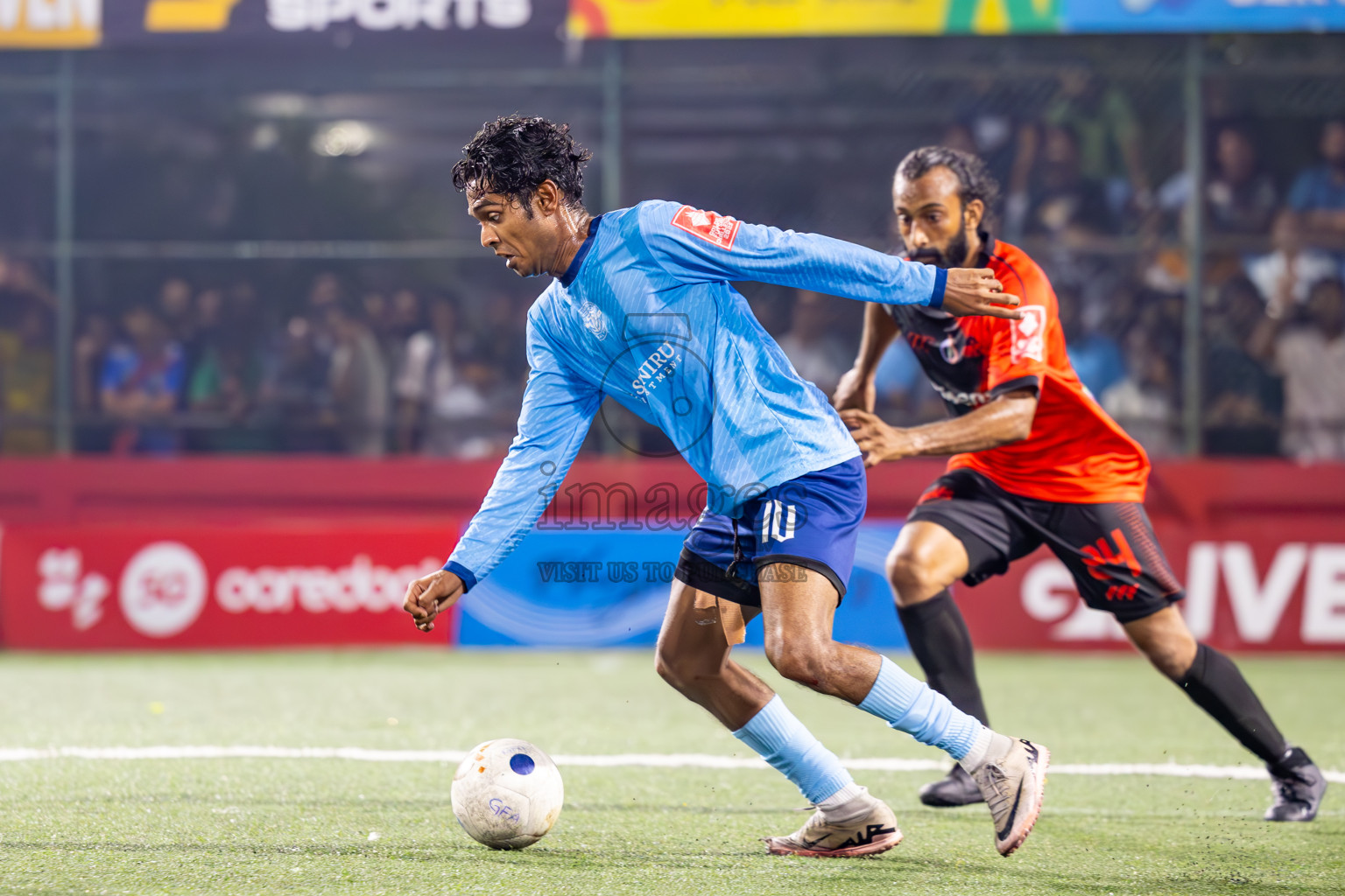 M Dhiggaru vs M Muli in Meemu Atoll Finals in Day 25 of Golden Futsal Challenge 2025 was held on Wednesday , 28th January 2025, in Hulhumale', Maldives. Photos: Ismail Thoriq / images.mv