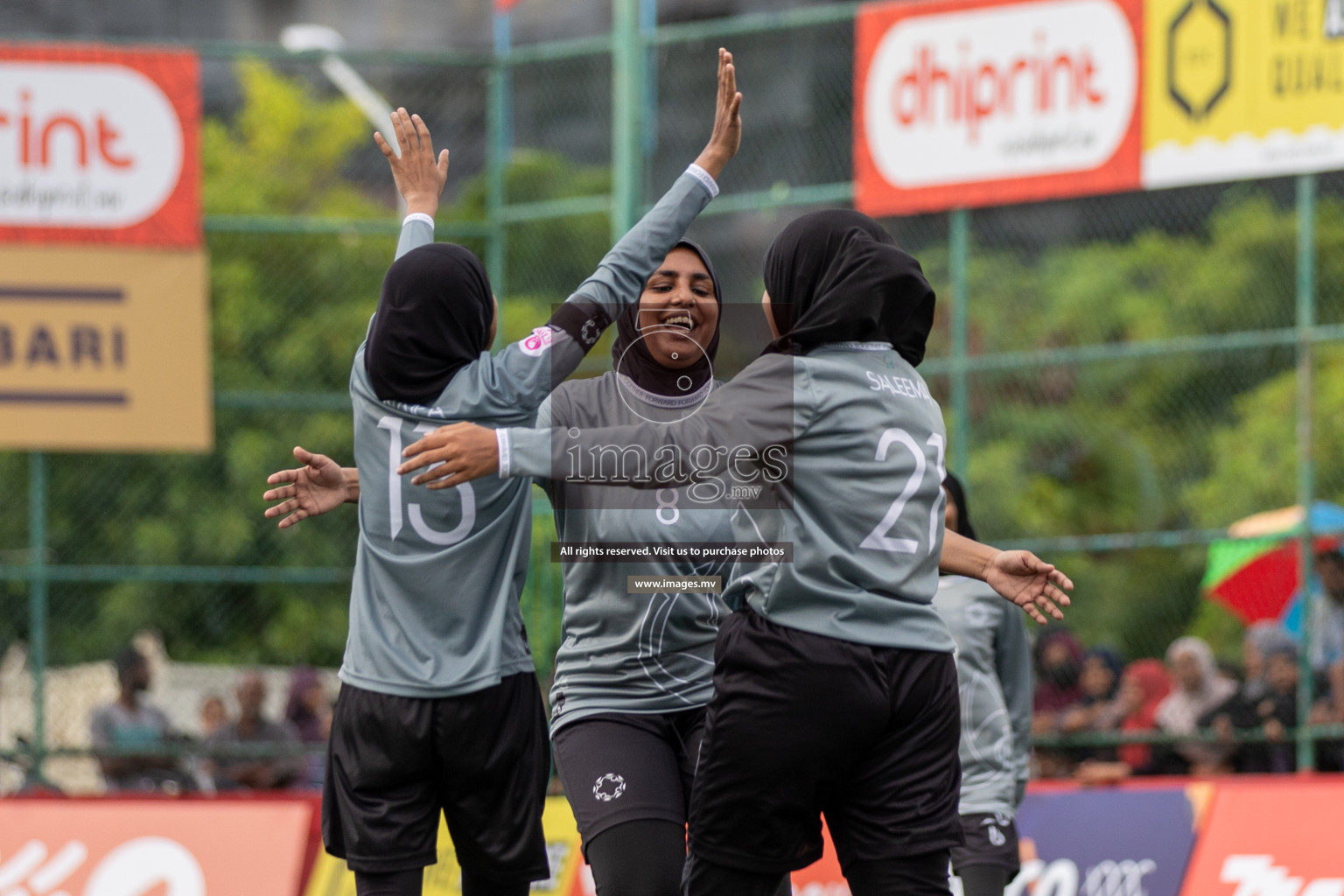 Hulhumale Hospital vs MIRA SC in 18/30 Futsal Fiesta Classic 2023 held in Hulhumale, Maldives, on Friday, 21st July 2023 Photos: Mohamed Mahfooz Moosa / images.mv