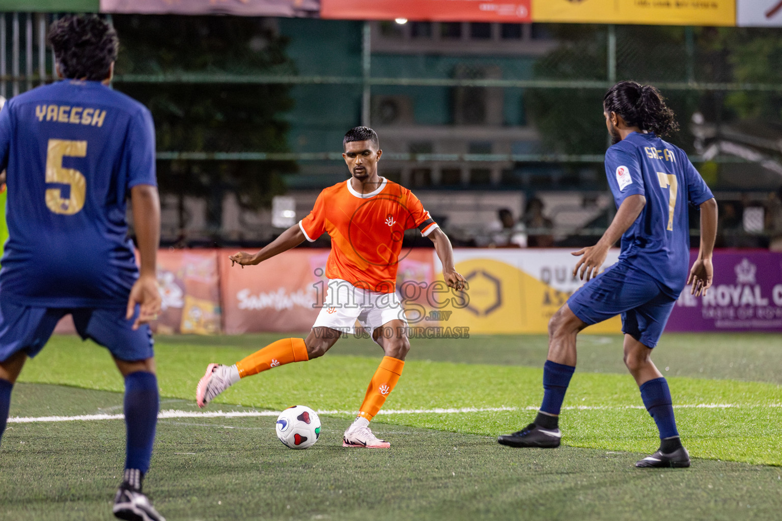 Club Immigration vs Dhiraagu
 in Club Maldives Cup 2024 held in Rehendi Futsal Ground, Hulhumale', Maldives on Tuesday, 24th September 2024. 
Photos: Hassan Simah / images.mv