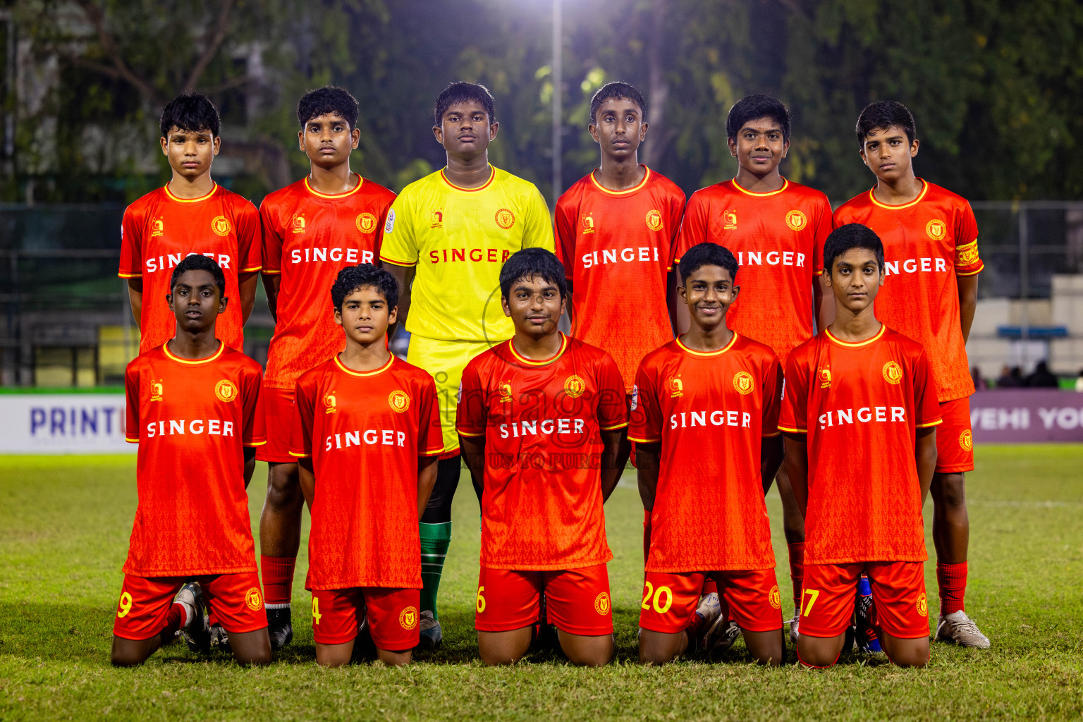 Under 14 Victory vs TC on day 3 of Dhivehi Youth League 2024 held at Henveiru Stadium on Saturday, 23rd November 2024. Photos: Nausham Waheed/ Images.mv