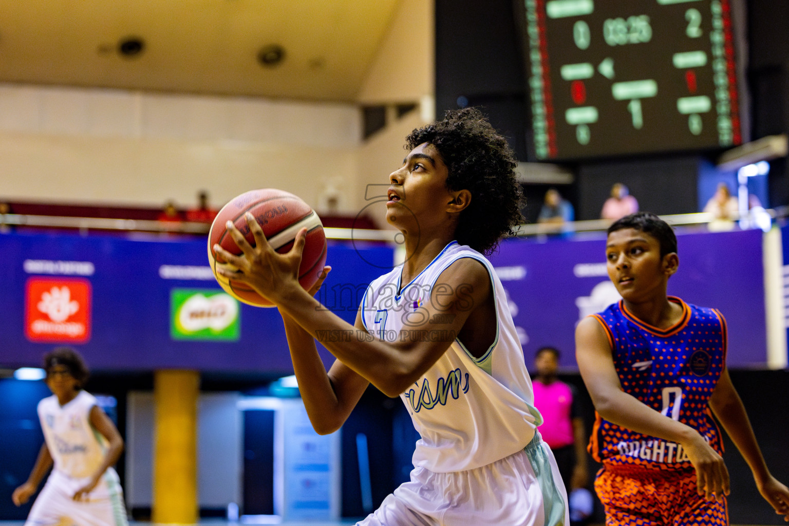 Finland International School vs Brightway International School in day 10 of Junior Championship 2024 was held in Social Center, Male', Maldives on Thursday, 21st November 2024. Photos: Nausham Waheed / images.mv