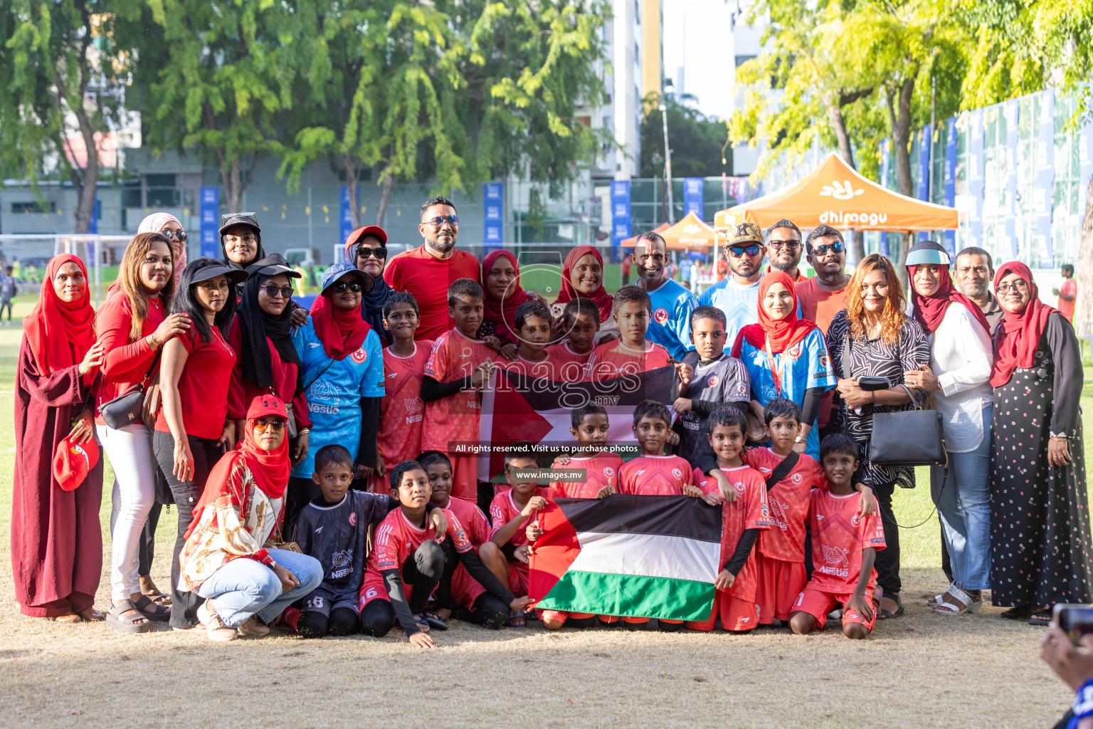 Day 3 of Nestle Kids Football Fiesta, held in Henveyru Football Stadium, Male', Maldives on Friday, 13th October 2023 Photos: Nausham Waheed/ images.mv