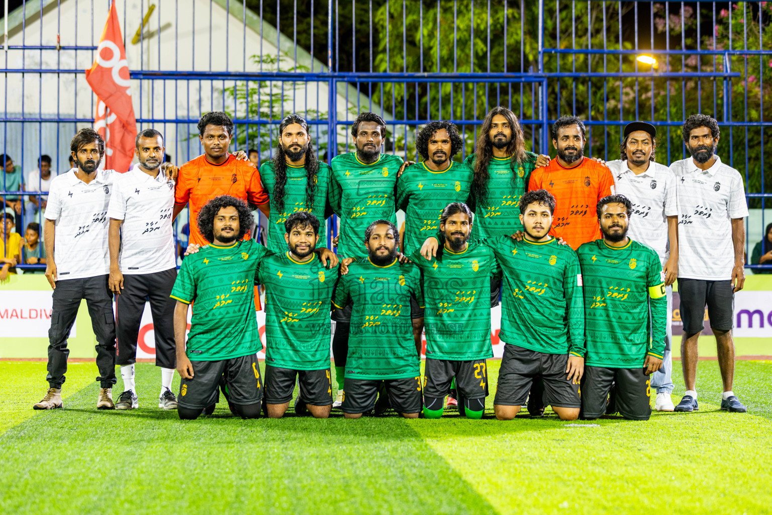 Muring FC vs V Vela in Day 1 of Eydhafushi Futsal Cup 2024 was held on Monday , 8th April 2024, in B Eydhafushi, Maldives Photos: Nausham Waheed / images.mv