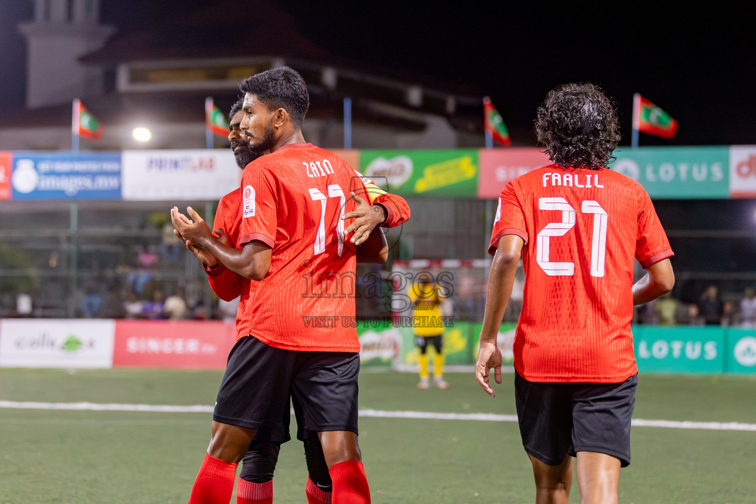 United BML vs Team MTCC in Club Maldives Cup 2024 held in Rehendi Futsal Ground, Hulhumale', Maldives on Saturday, 28th September 2024. 
Photos: Hassan Simah / images.mv