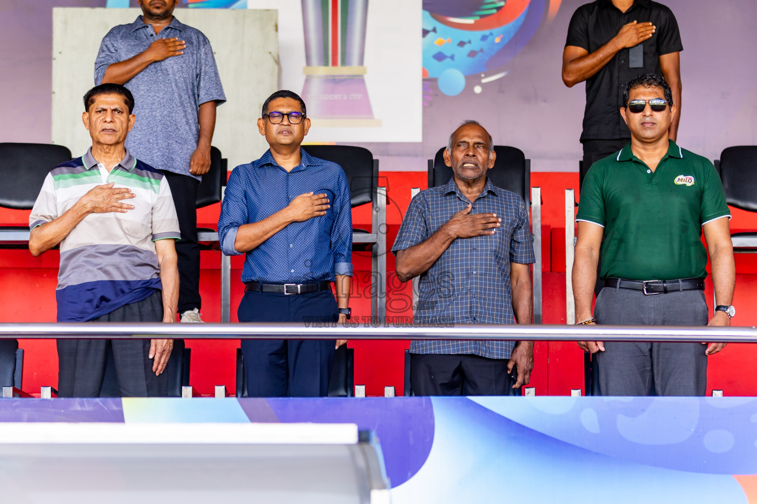 Day 2 of Under 10 MILO Academy Championship 2024 was held at National Stadium in Male', Maldives on Saturday, 27th April 2024. Photos: Nausham Waheed / images.mv