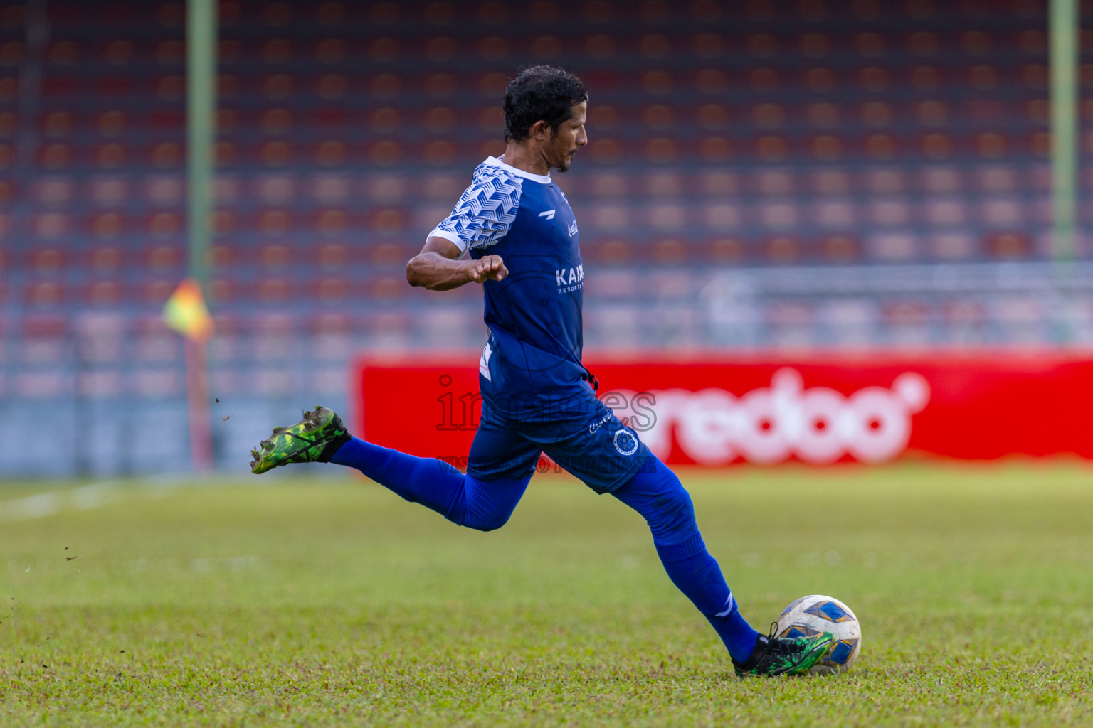 New Radiant SC vs Club PK in the Quarter Final of Second Division 2023 in Male' Maldives on Tuesday, 6th February 2023. Photos: Nausham Waheed / images.mv