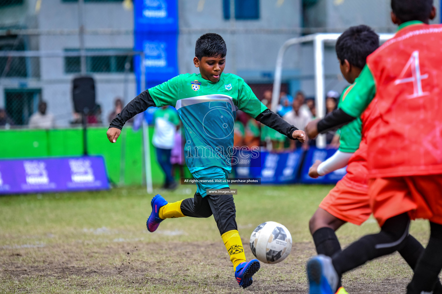 Day 4 of Milo Kids Football Fiesta 2022 was held in Male', Maldives on 22nd October 2022. Photos: Nausham Waheed / images.mv