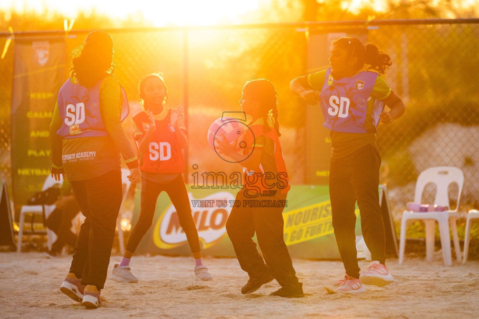 Day 2 of MILO Netball Fest 2025 was held in Cental Park, Hulhumale', Maldives on Friday, 21st November 2025. Photos: Areef Adam/ images.mv