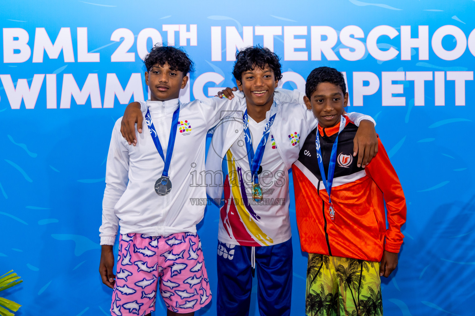 Day 5 of 20th Inter-school Swimming Competition 2024 held in Hulhumale', Maldives on Wednesday, 16th October 2024. Photos: Nausham Waheed / images.mv