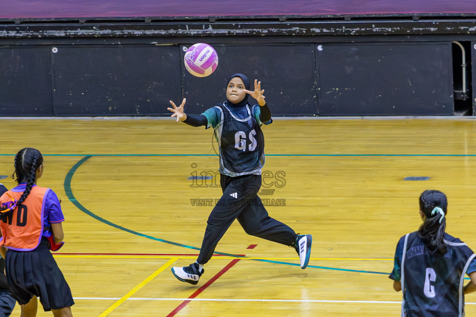 Day 15 of 26th Inter-School Netball Tournament 2025 was held in Social Center Indoor Hall on Thursday, 6th November 2025. Photos: Areef Adam / images.mv