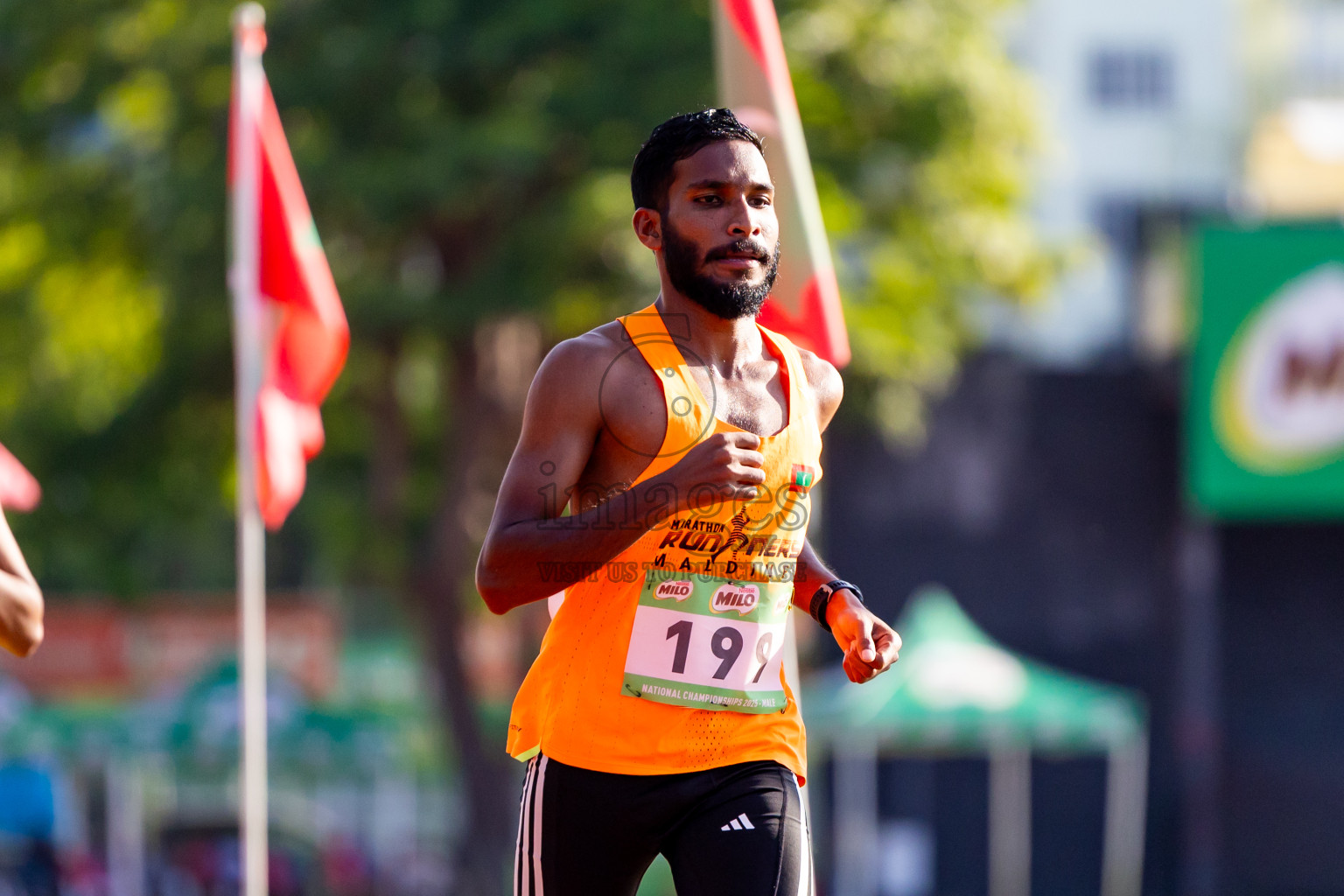 Day 3 of National Athletics Championship 2025 was held at Ekuveni Running Ground in Male', Maldives on Saturday, 16th August 2025. Photos: Nausham Waheed / images.mv