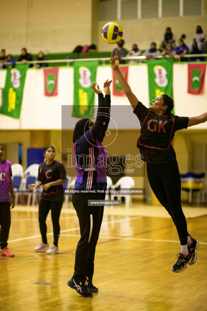 Kulhudhuffushi Youth & R.C vs Shining Star Sports Club in the Semi Finals of Milo National Netball Tournament 2021 held on 3 December 2021 in Male', Maldives, photos by Maanish