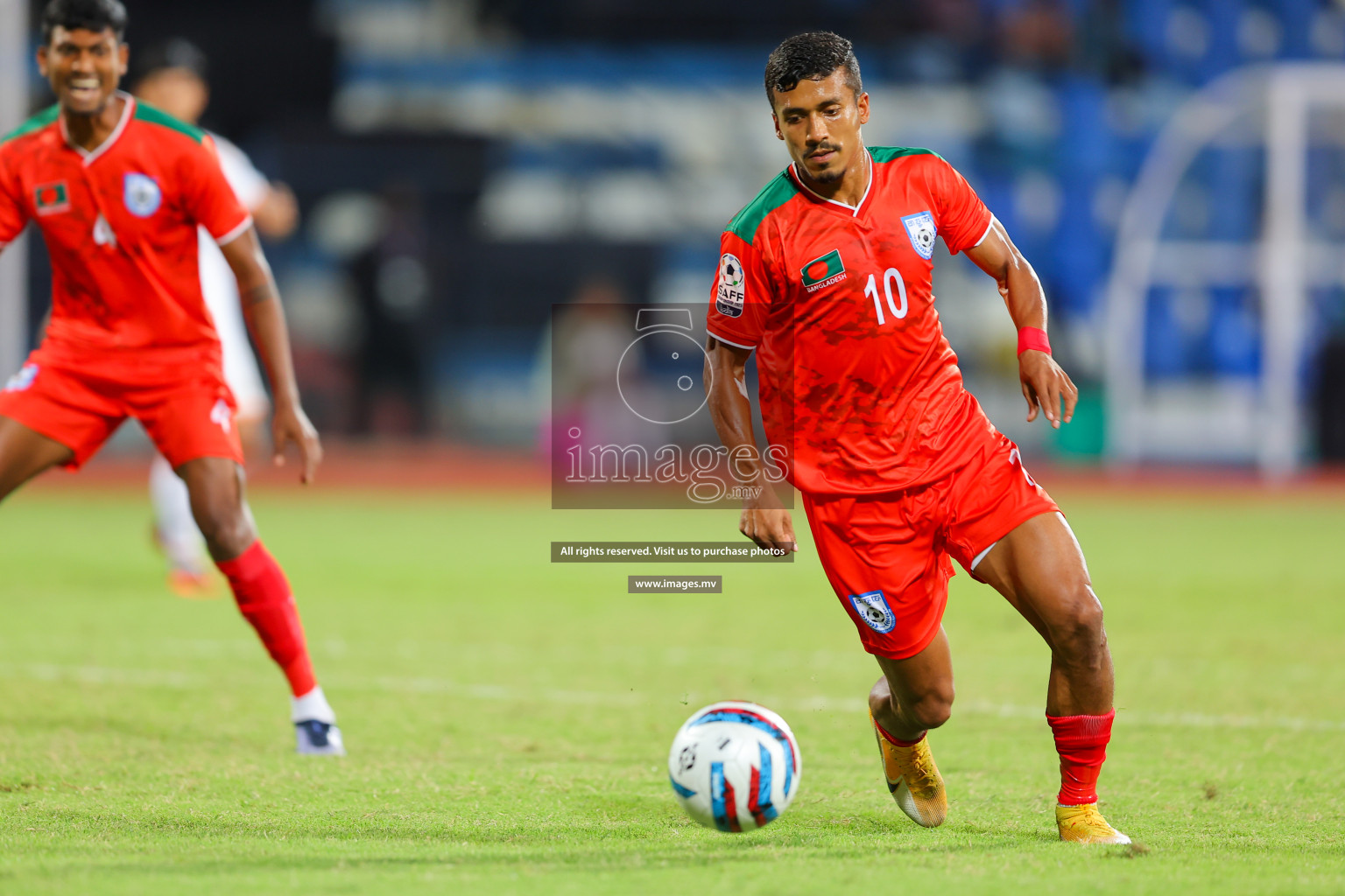 Bhutan vs Bangladesh in SAFF Championship 2023 held in Sree Kanteerava Stadium, Bengaluru, India, on Wednesday, 28th June 2023. Photos: Nausham Waheed, Hassan Simah / images.mv