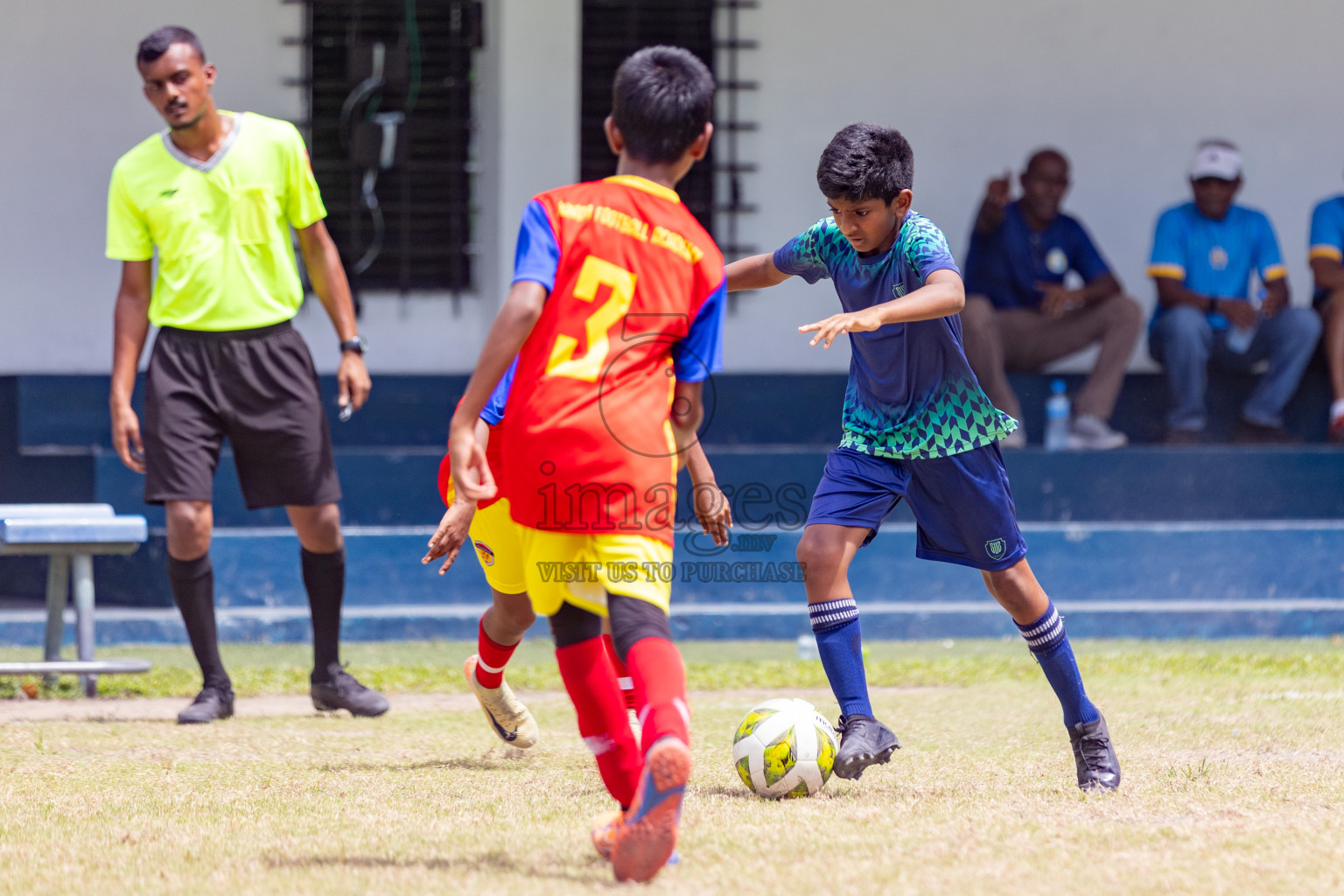Day 3 of MILO Academy Championship 2025 (U-12) was held at Henveiru Stadium in Male', Maldives on Saturday, 3rd May 2025. 
Photos: Hassan Simah  / images.mv