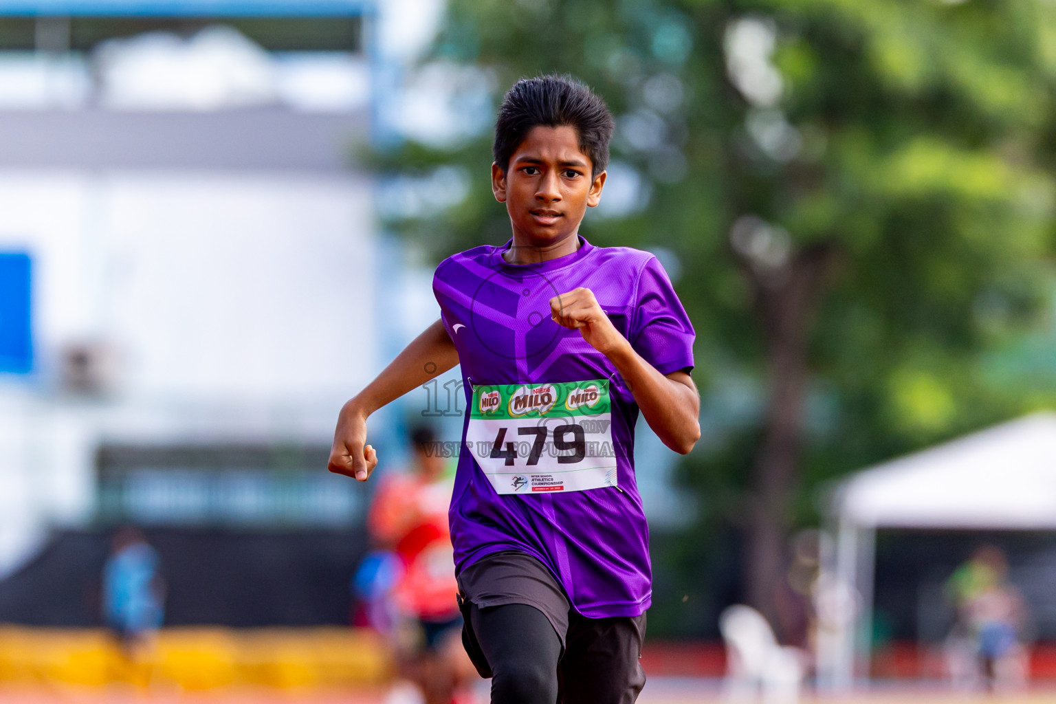 Day 5 of Inter-school Athletics Championship 2025 held in Ekuveni Synthetic Track, Male', Maldives on Saturday, 11th October 2025. Photos by: Nausham Waheed / Images.mv