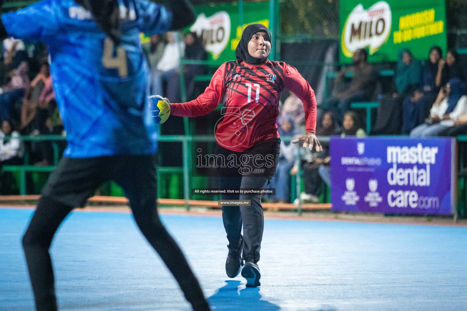 Day 2 of 6th MILO Handball Maldives Championship 2023, held in Handball ground, Male', Maldives on Friday, 21st May 2023 Photos: Nausham Waheed/ Images.mv