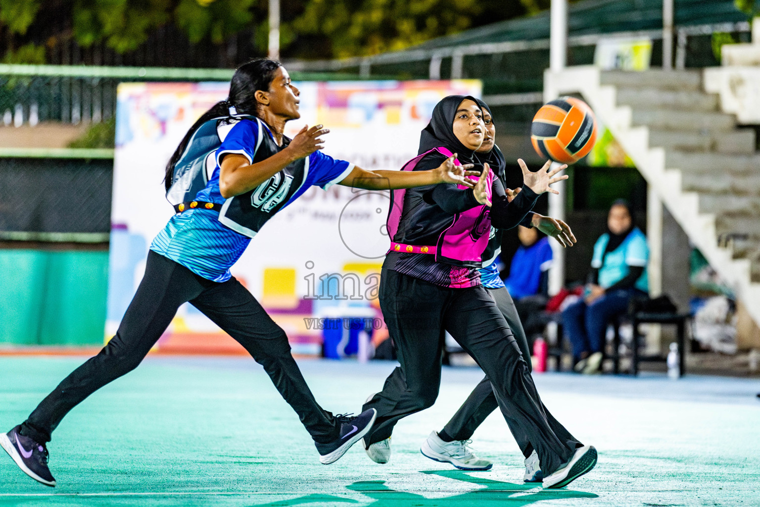 Day 3 of 23rd Netball Association Championship was held in Ekuveni Netball Court at Male', Maldives on Saturday, 27th April 2024. Photos: Nausham Waheed / images.mv