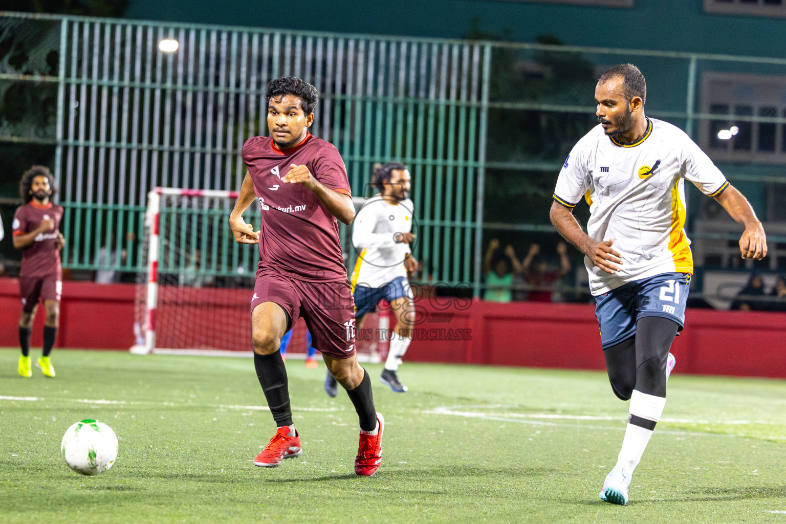 The Hawks vs Maldives Post Limited in Day 3 of Office League 2025 was held on Friday, 18th April 2025 in Hulhumale', Maldives.
Photos: Ismail Thoriq / images.mv