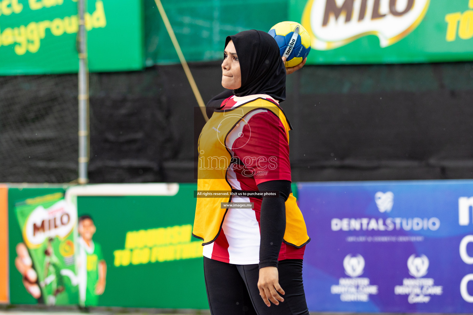 Day 1 of 7th Inter-Office/Company Handball Tournament 2023, held in Handball ground, Male', Maldives on Friday, 16th September 2023 Photos: Nausham Waheed/ Images.mv