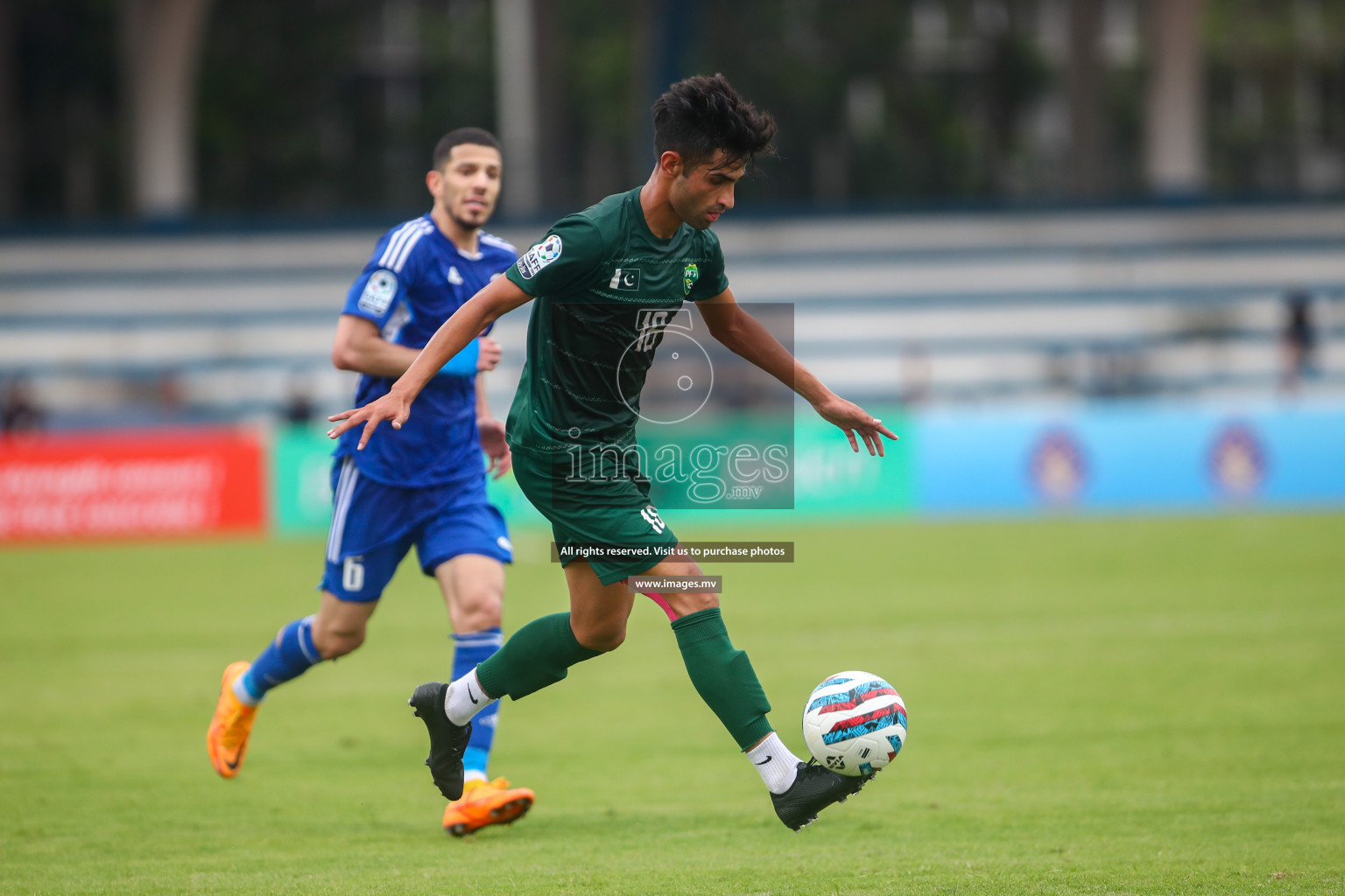 Pakistan vs Kuwait in SAFF Championship 2023 held in Sree Kanteerava Stadium, Bengaluru, India, on Saturday, 24th June 2023. Photos: Nausham Waheed, Hassan Simah / images.mv