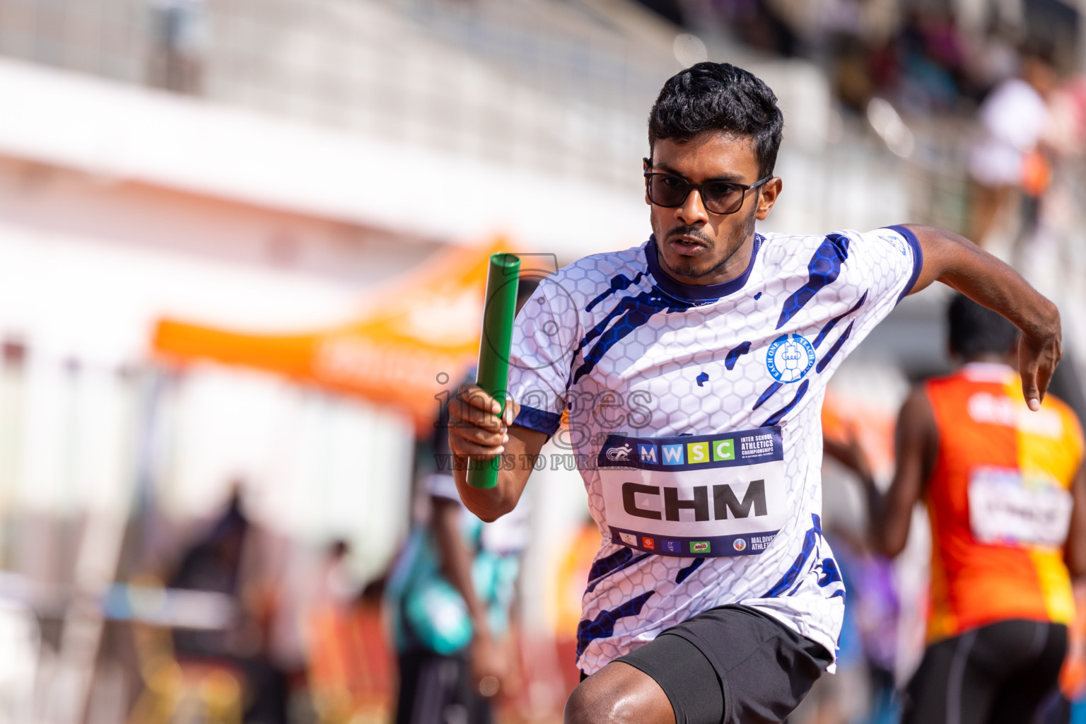 Day 6 of MWSC Interschool Athletics Championships 2024 held in Hulhumale Running Track, Hulhumale, Maldives on Thursday, 14th November 2024. Photos by: Ismail Thoriq / Images.mv