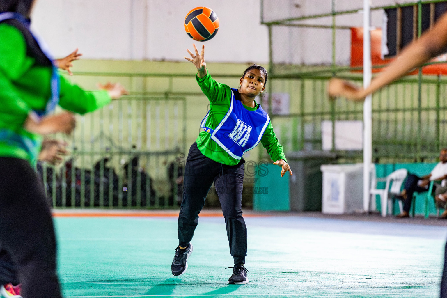 Day 3 of 23rd Netball Association Championship was held in Ekuveni Netball Court at Male', Maldives on Saturday, 27th April 2024. Photos: Nausham Waheed / images.mv