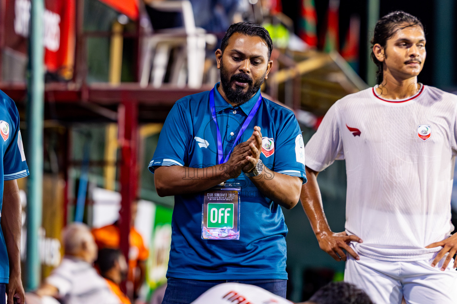 Criminal Court vs Fisheries RC in Day 11 of Club Maldives Cup Classic 2025 was held in Rehendi Futsal Ground, Hulhumale', Maldives on Thursday, 25th September 2025. Photos: Nausham Waheed / images.mv