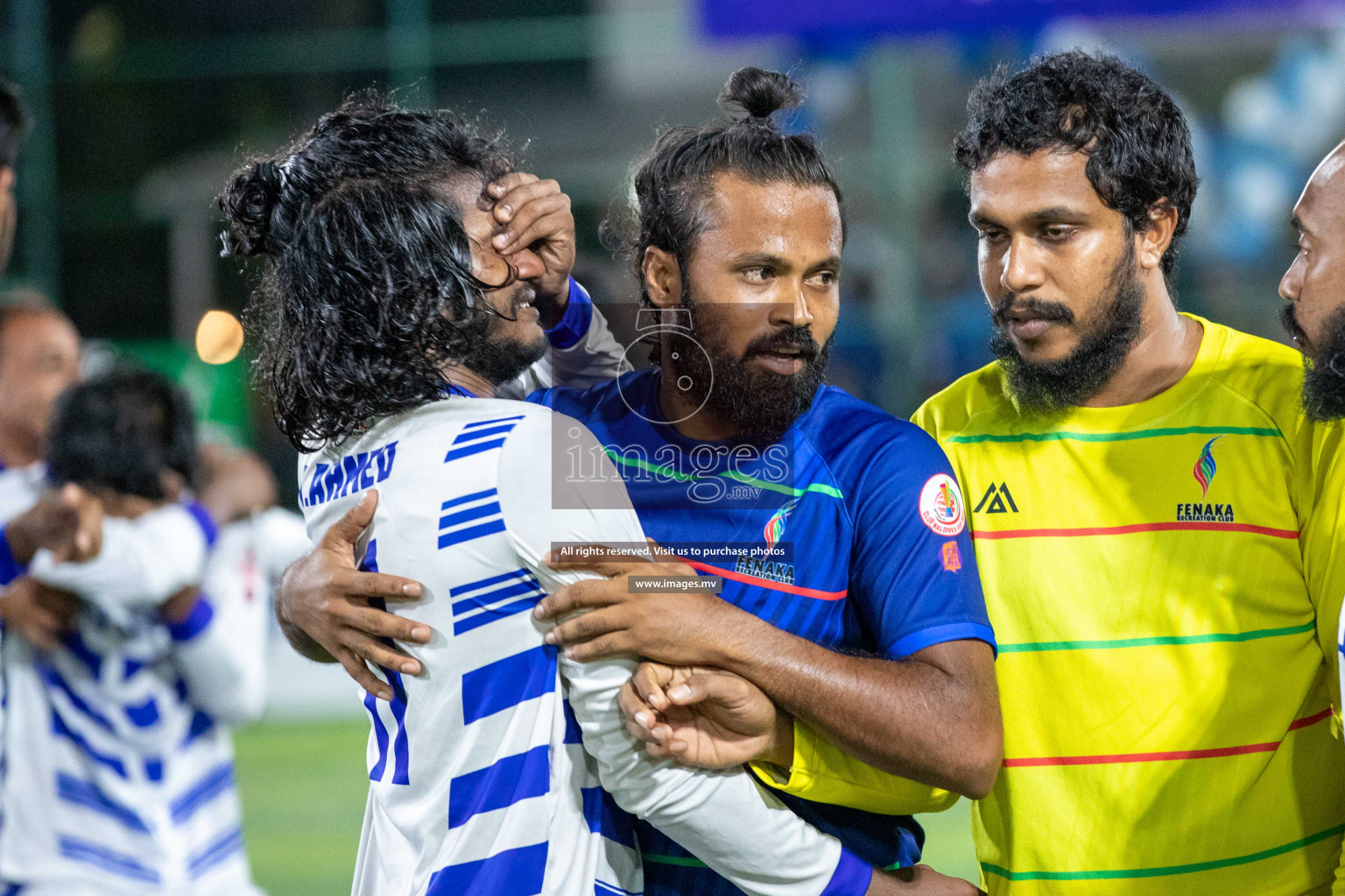 STO RC Vs Team Fenaka in the Quarter Finals of Club Maldives 2021 held in Hulhumale, Maldives on 13 December 2021. Photos: Shu Abdul Sattar / images.mv