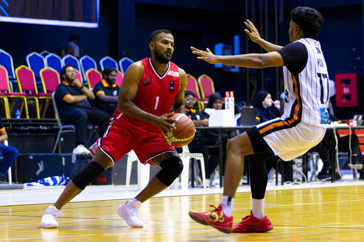 Day 13 of 30th MBA Basketball Championship 2026 was held in Social Center, Male', Maldives on Friday, 17th July 2026. Photos: Hussain Zain Ali / images.mv