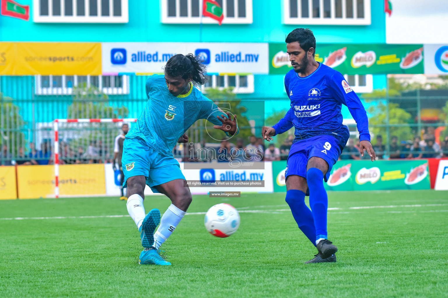 WAMCO vs TEAM MTCC in Club Maldives Cup 2022 was held in Hulhumale', Maldives on Saturday, 8th October 2022. Photos: Nausham Waheed / images.mv