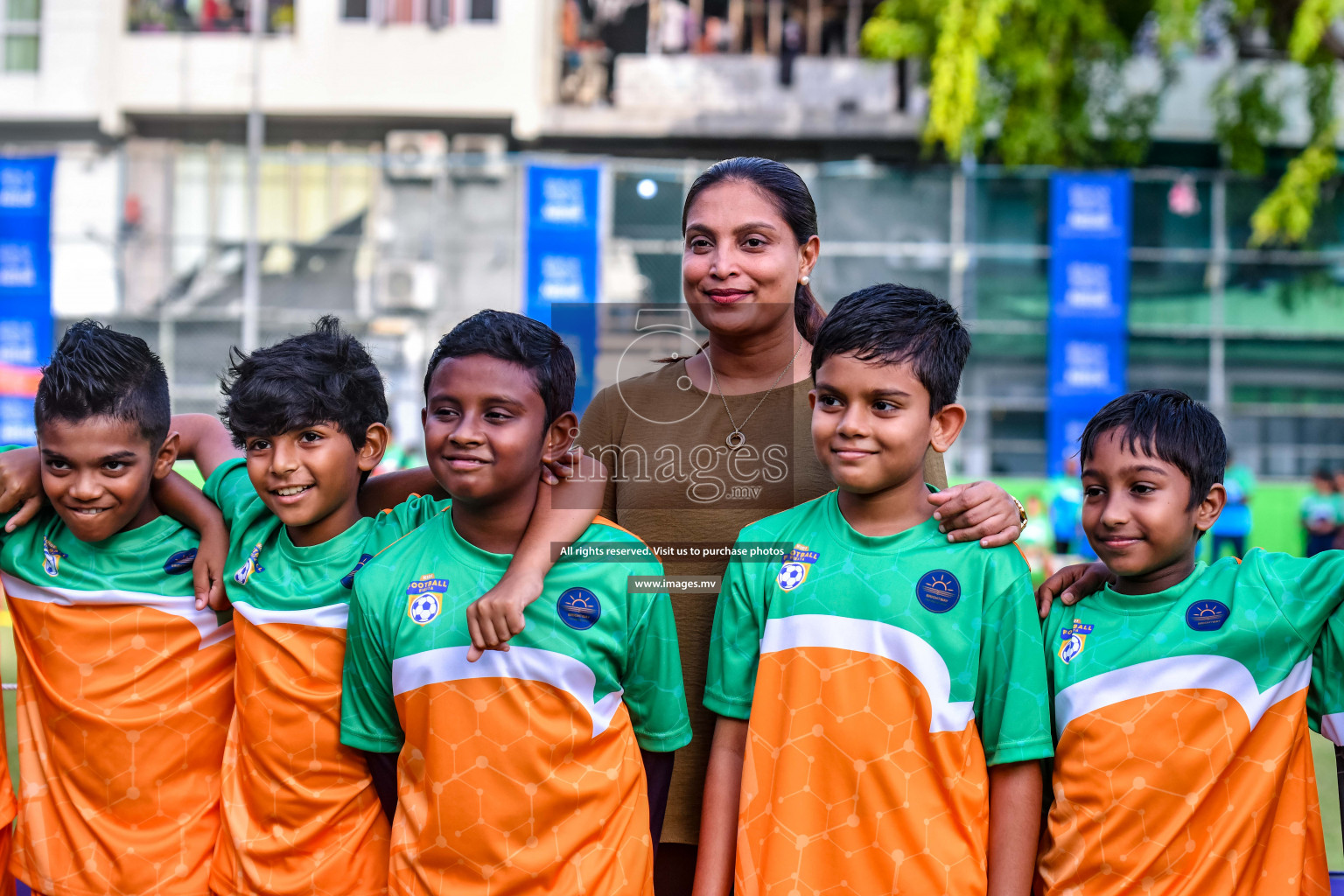 Day 1 of Milo Kids Football Fiesta 2022 was held in Male', Maldives on 19th October 2022. Photos: Nausham Waheed/ images.mv