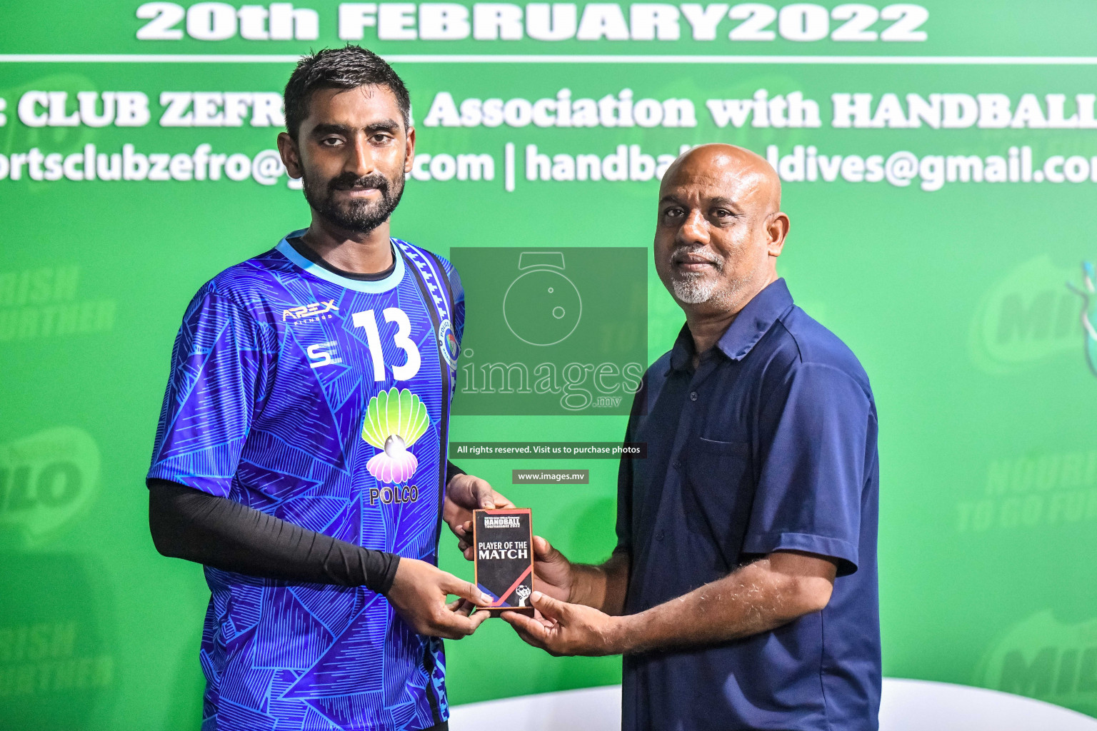 Day 12 of Milo 6th Inter Office Handball Tournament 2022 - Photos by Nausham Waheed