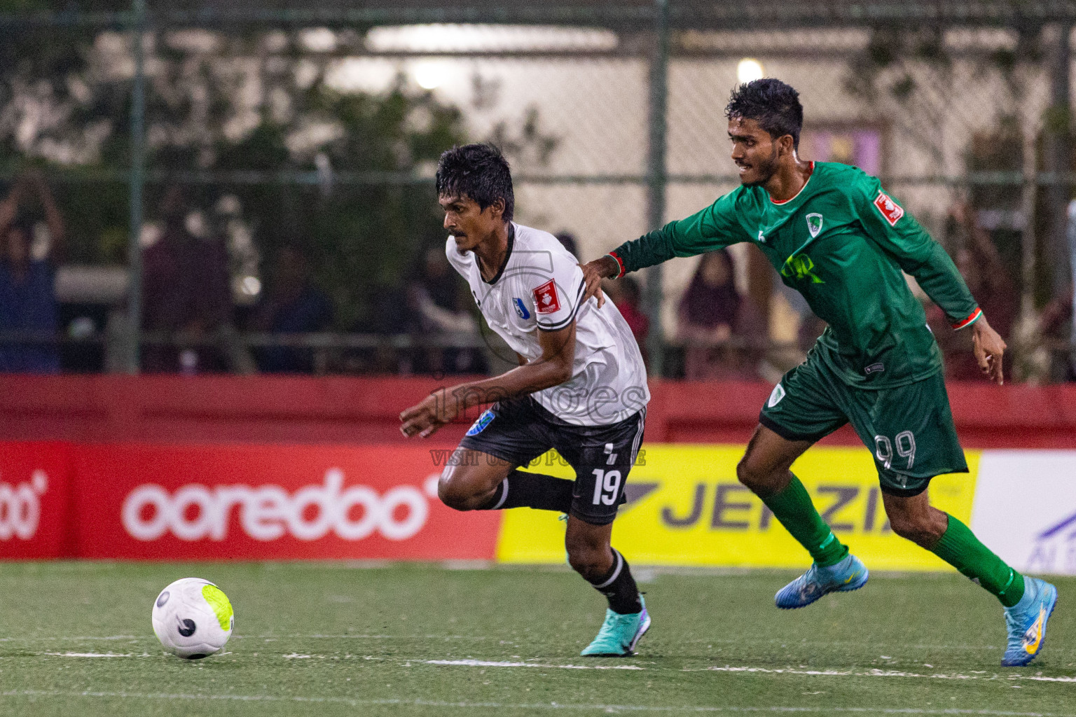 HDh Finey vs HDh Hanimaadhoo in Golden Futsal Challenge 2024 was held on Tuesday, 16th January 2024, in Hulhumale', Maldives
Photos: Ismail Thoriq / images.mv