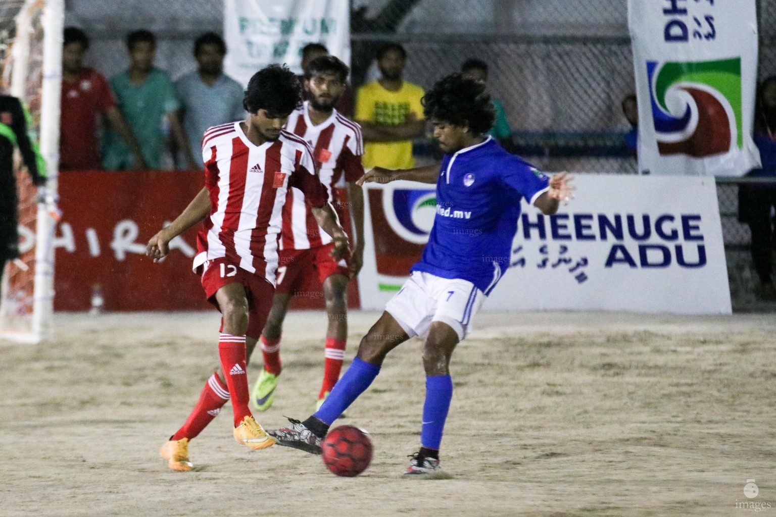 Day 9 of Club Maldives Cup Futsal Tournament in Male', Maldives, Saturday, April. 02, 2016.(Images.mv Photo/ Hussain Sinan).