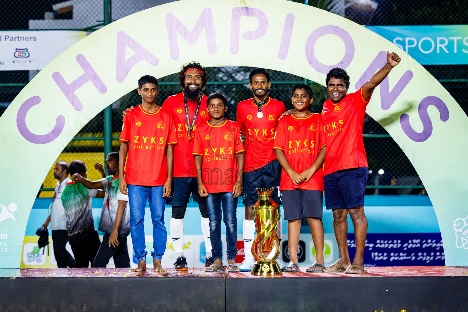 Dee Ess Kay vs Kovigoani in Final of Laamehi Dhiggaru Ekuveri Futsal Challenge 2024 was held on Wednesday, 31st July 2024, at Dhiggaru Futsal Ground, Dhiggaru, Maldives Photos: Nausham Waheed / images.mv