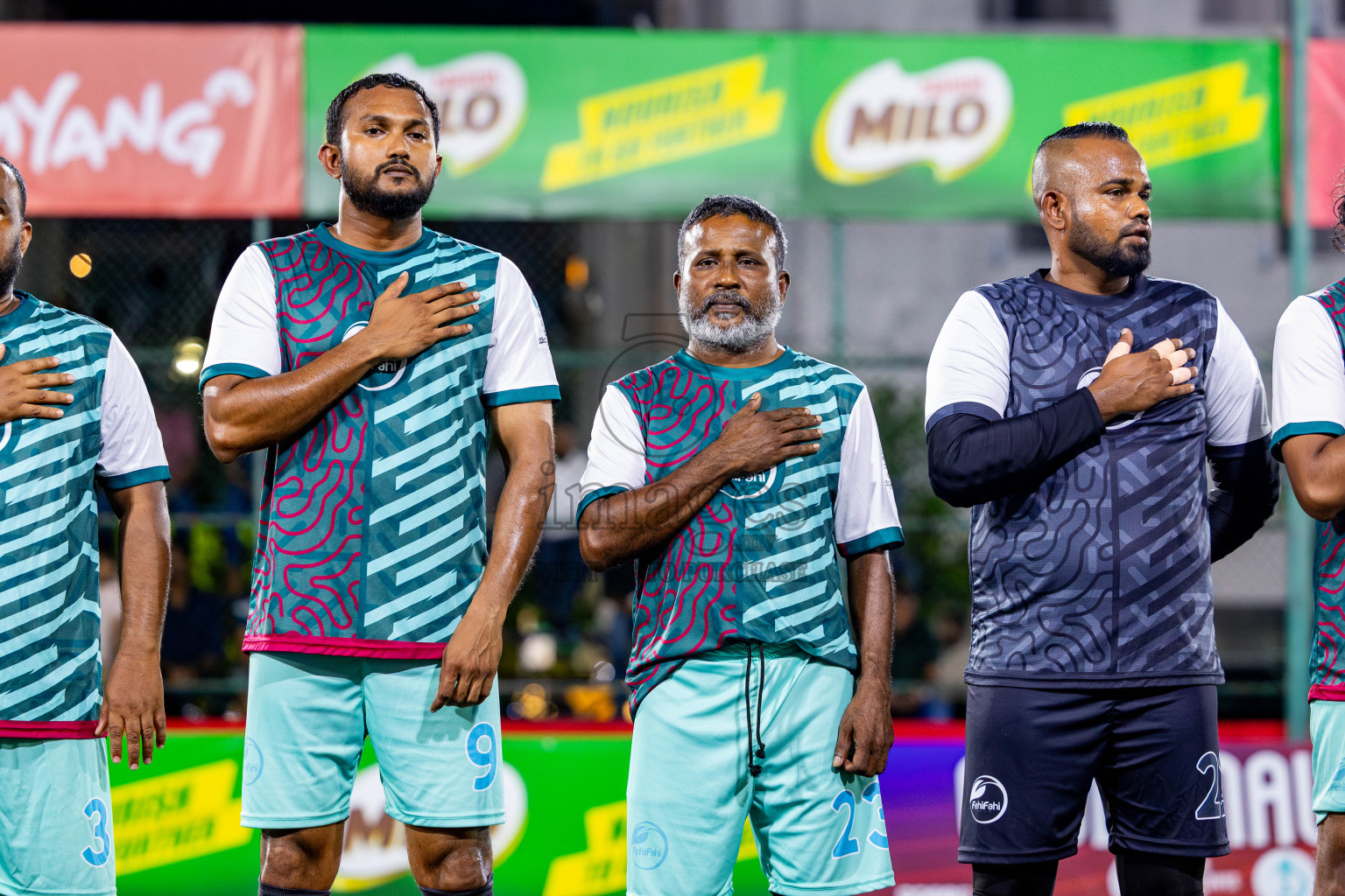 FEHI FAHI CLUB vs POSC in Club Maldives Classic 2024 held in Rehendi Futsal Ground, Hulhumale', Maldives on Sunday, 15th September 2024. Photos: Nausham Waheed / images.mv