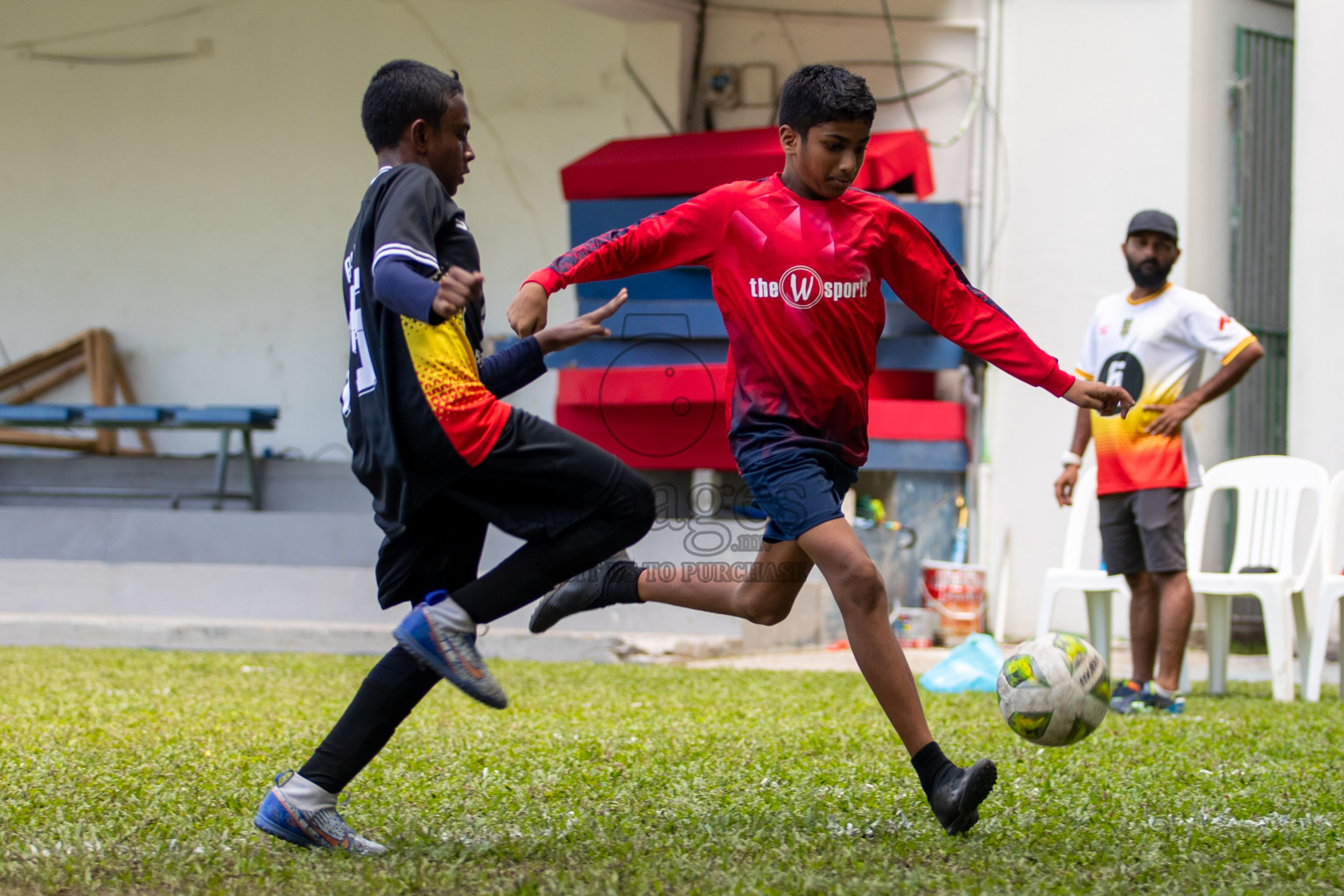 Day 3 of MILO Academy Championship 2024 - U12 was held at Henveiru Grounds in Male', Maldives on Saturday, 6th July 2024. Photos: Mohamed Mahfooz Moosa / images.mv