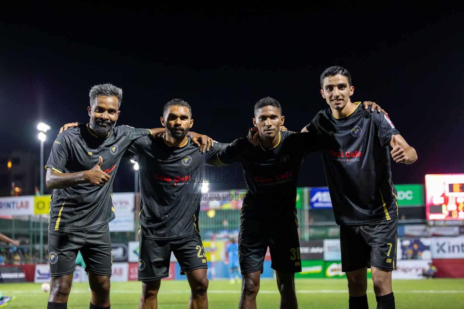DSC vs CIM in Day 4 of Club Maldives Cup 2025 was held in Rehendi Futsal Ground, Hulhumale', Maldives on Thursday, 2nd October 2025. Photos: Mohamed Mahfooz Moosa / images.mv