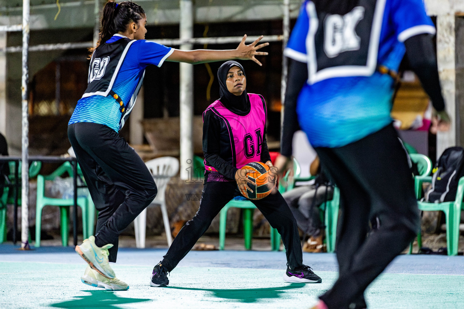 Day 3 of 23rd Netball Association Championship was held in Ekuveni Netball Court at Male', Maldives on Saturday, 27th April 2024. Photos: Nausham Waheed / images.mv