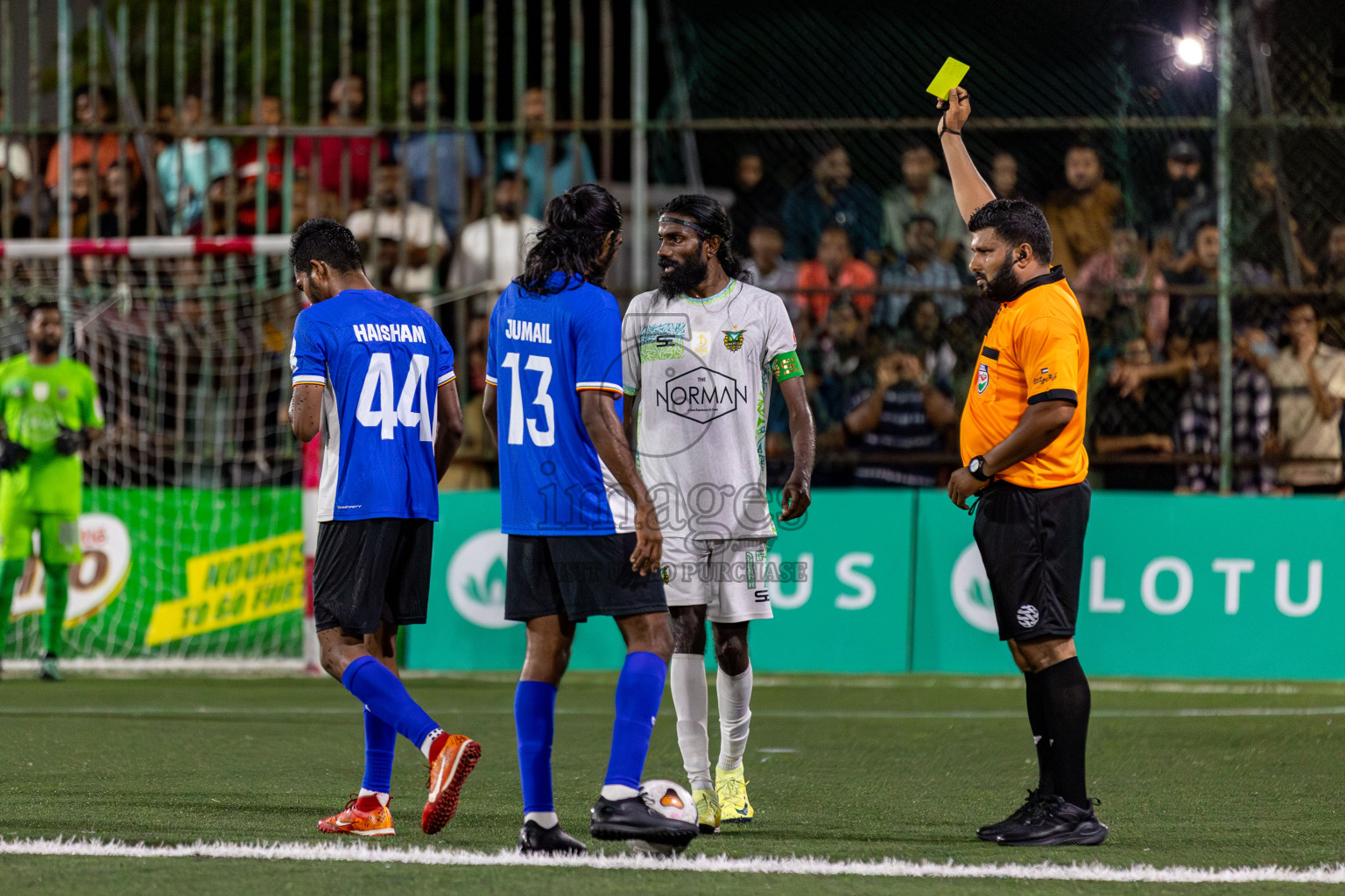 WAMCO vs STELCO RC in the Semi Finals of Club Maldives Cup 2024 held in Rehendi Futsal Ground, Hulhumale', Maldives on Monday, 14th October 2024. Photos: Hassan Simah / images.mv