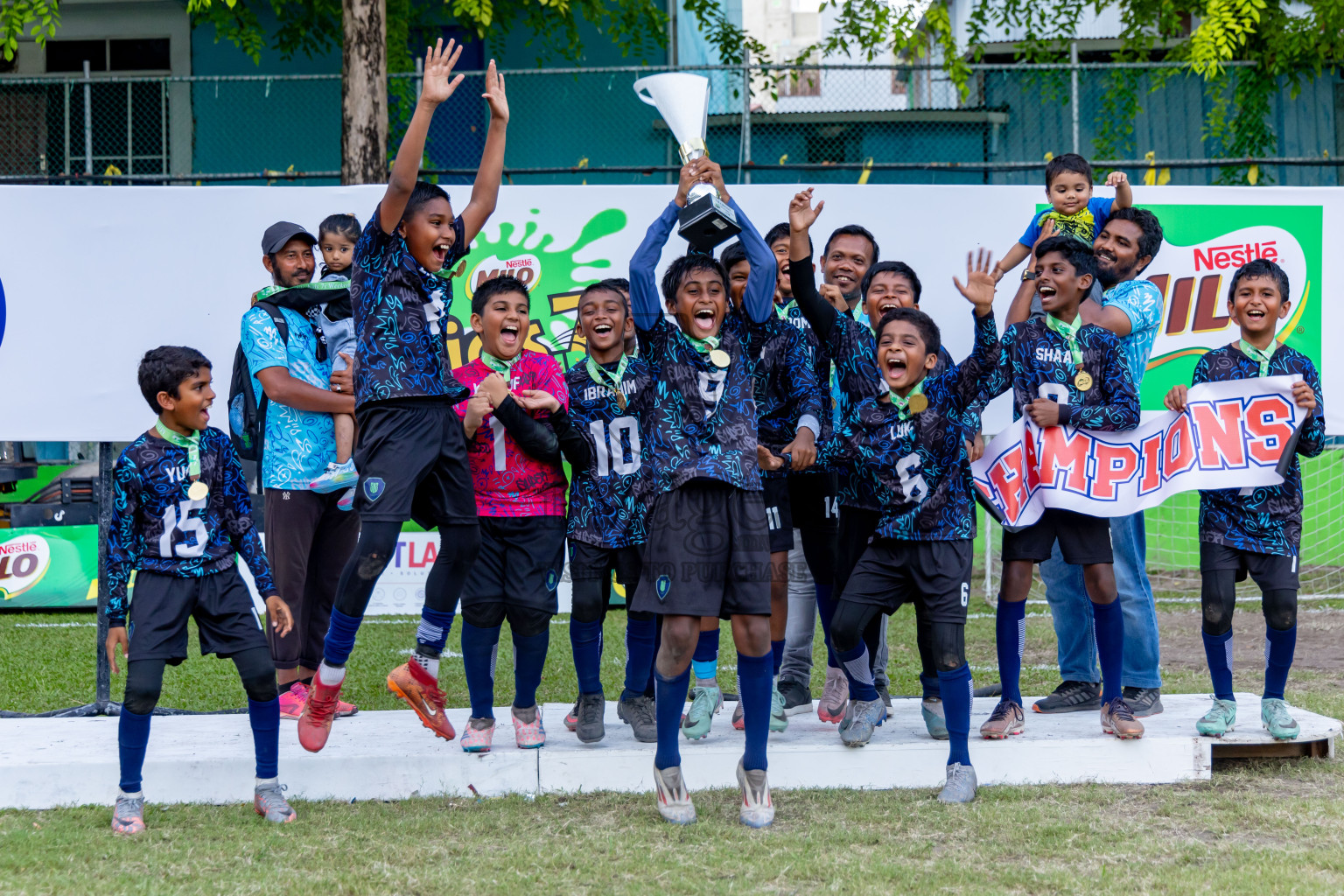 Day 3 MILO Kids 7s Weekend 2024 held in Male, Maldives on Saturday, 19th October 2024. Photos: Nausham Waheed / images.mv